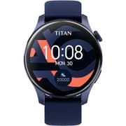 Titan 90156AP04 Talk Smart Watch Blue