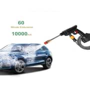Budi Portable Car Washer Black BY111