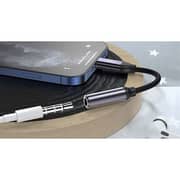 Yesido Audio Lightning To 3.5mm Headphone Adaptor Cable Black