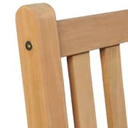 vidaXL Outdoor Chairs 6 pcs Solid Teak Wood