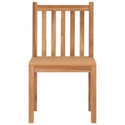 vidaXL Garden Chairs 6 pcs Solid Teak Wood