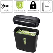 Hama 73050541 Basic S6 Paper Shredder Black