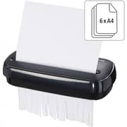 Hama 73050541 Basic S6 Paper Shredder Black