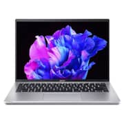 Acer Swift Go 14 (2023) Laptop - 13th Gen / Intel Core i7-1355U / 14inch FHD / 512GB SSD / 16GB RAM / Windows 11 Home / English & Arabic Keyboard / Silver / Middle East Version -[NX.KF6EM.002]
