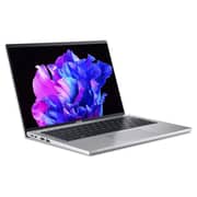 Acer Swift Go 14 (2023) Laptop - 13th Gen / Intel Core i7-1355U / 14inch FHD / 512GB SSD / 16GB RAM / Windows 11 Home / English & Arabic Keyboard / Silver / Middle East Version -[NX.KF6EM.002]