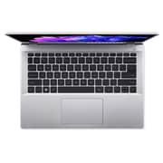 Acer Swift Go 14 (2023) Laptop - 13th Gen / Intel Core i7-1355U / 14inch FHD / 512GB SSD / 16GB RAM / Windows 11 Home / English & Arabic Keyboard / Silver / Middle East Version -[NX.KF6EM.002]