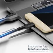 Moxedo Lite USB to Micro USB Fast Charging Cable 1m Black