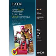 Epson Value Glossy Photo Paper A4 50 Sheets White