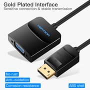 VENTION DP to VGA Converter 0.15M Black- HBFBB
