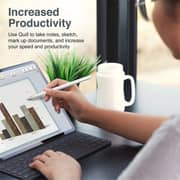 Promate Wireless Stylus Pen White iPad 2018