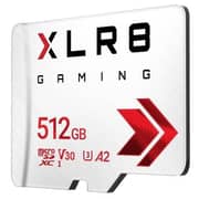 PNY XLR8 512GB Gaming Class 10 U3 V30 microSDXC Flash Memory Card