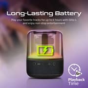 Promate Glitz-L HD LumiSound 360 Surround Sound Speaker Black 10W