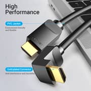 VENTION HDMI Right Angle Cable 90 Degree 1.5M BlackModel # AARBG