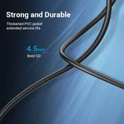 VENTION USB 2.0 A Male to B Male Cable with Ferrite Cores 10M Black PVC TypeModel # COQBL