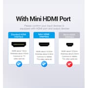 VENTION Mini HDMI Cable 1M Black - VAA-D02-B100