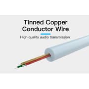 VENTION 3.5mm Male to 2RCA Male Audio Cable 1M Black Metal TypeModel # BCFBF