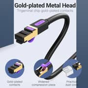 VENTION Cat.7 SSTP Patch Cable 3M BlackModel # ICDBI