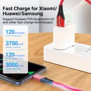 VENTION USB 2.0 to Micro USB Cable 2M Red Aluminum Alloy Type - COARH