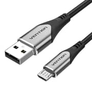 VENTION USB 2.0 to Micro USB Cable 2M Gray Aluminum Alloy Type - COAHH