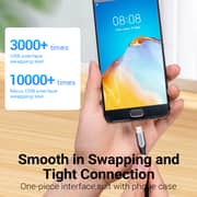 VENTION USB 2.0 to Micro USB Cable 2M Gray Aluminum Alloy Type - COAHH