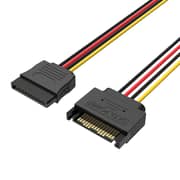 VENTION SATA 15P Power Extension Cable 0.3M BlackModel # KDABY