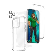 Green Lion 4-in-1 360° HD Protection Pack Silver iPhone 14