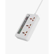 Porodo PD-FWCH013-WH Multi Port Extention Strip