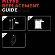 Honeywell Air Touch U2 -Compound Cold Catalyst Carbon Filter Black