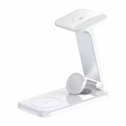 Green Lion 3 In 1 MagSafe Wireless Charger - White