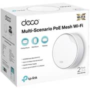 TPLink AX3000 Whole Home Mesh WiFi 6 System with PoE Dual Band Gigabit Router