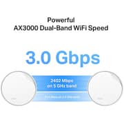 TPLink AX3000 Whole Home Mesh WiFi 6 System with PoE Dual Band Gigabit Router