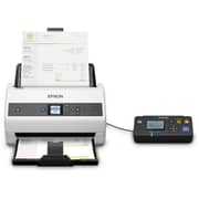 Epson WorkForce DS-870 Color Duplex Workgroup Document Scanner- White