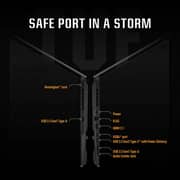 Asus TUF Gaming A15 Gaming (2023) Laptop - AMD Ryzen 7-7735HS / 15.6inch FHD / 512GB SSD / 16GB RAM / 8GB NVIDIA GeForce RTX 4060 Graphics / Windows 11 Home / English & Arabic Keyboard / Mecha grey / Middle East Version - [FA507NV-LP023W]