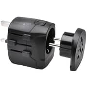 Kensington All in One Power Adapter Plug with Dual USB Ports - International