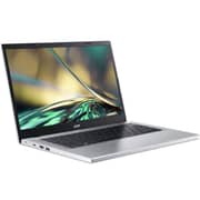 Acer Aspire 3 (2023) Notebook - Intel Core i3-N305 / 14inch FHD / 256GB SSD / 4GB RAM / Shared Intel UHD Graphics / Windows 11 Home / English & Arabic Keyboard / Silver / Middle East Version - [NX.KDJEM.001]