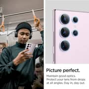Spigen GLAStR EZ-Fit Optik PRO Camera Lens Screen Protector designed for Samsung Galaxy S23 ULTRA - Lavender [2 PACK]