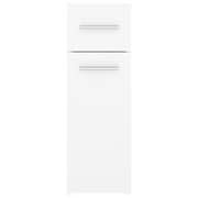 vidaXL Apothecary Cabinet White 20x45.5x60 cm Engineered Wood