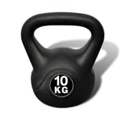 vidaXL Kettlebell 10 kg Concrete with Plastic Coated
