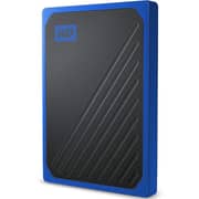 Western Digital My Passport Go External SSD USB 3.0 1TB Black With Cobalt Trim WDBMCG0010BBT-WESN