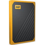 Western Digital My Passport Go External SSD USB 3.0 1TB Black With Amber Trim WDBMCG0010BYT-WESN