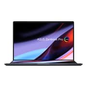 ASUS Zenbook Pro 14 Duo (2022) Laptop- 12th Gen / Core i7-12700H / 14.5inch OLED WQXGA Touchscreen / 1TB SSD / 32GB RAM / Intel Iris X Graphics / Win11 Home / English Keyboard / Black / International Version- UX8402ZA-DB76T