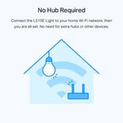 TPLink Tapo L510E Smart Wi-Fi Dimmable Light Bulb 8.7W