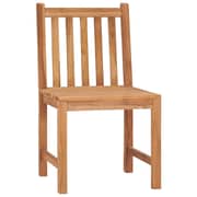 vidaXL 7 Piece Garden Dining Set Solid Teak Wood