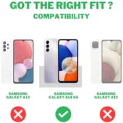 Smart Alien Case Clear With Screen Protector Galaxy A74