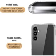 Smart Alien Case Clear With Screen Protector Galaxy A74