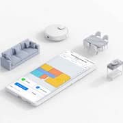 مكنسة روبوتية B106GL من شاومي - لون أبيض