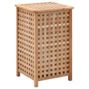 vidaXL Laundry Bin 39x39x65 cm Solid Walnut Wood