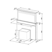 Smeg Built In Hood KDD60VXE-2