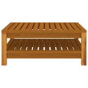 vidaXL 10 Piece Garden Lounge Set with Cushion Solid Acacia Wood