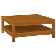 vidaXL 4 Piece Garden Lounge Set with Cushion Solid Acacia Wood